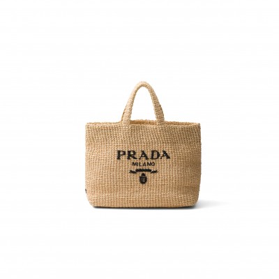 PRADA CROCHET TOTE BAG 1BG392 (40*34*16cm)